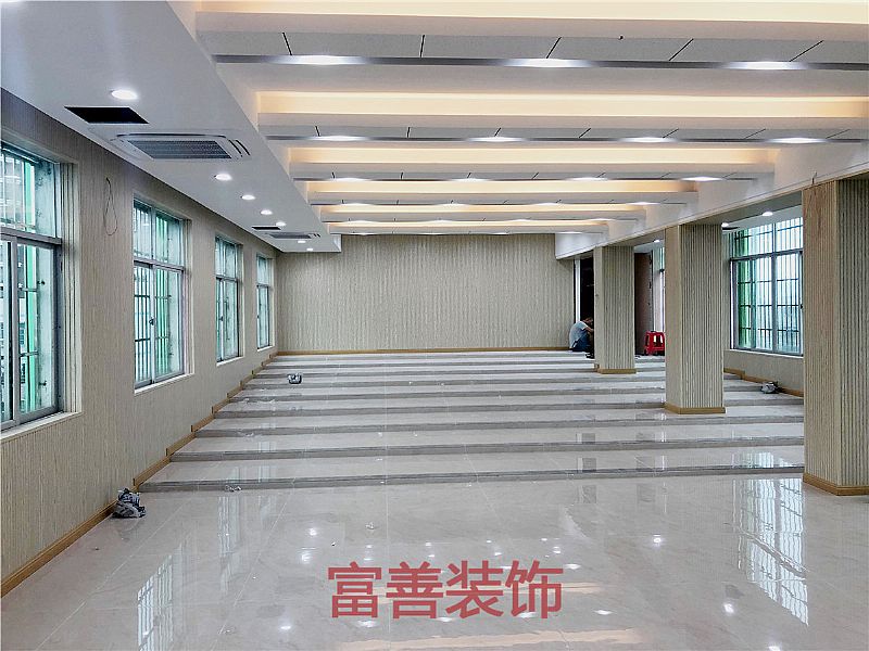 攀丹小學(xué)多功能廳裝修實(shí)景圖集